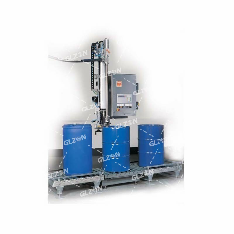 200公斤白乳膠灌裝機(jī),稱重灌裝機(jī)